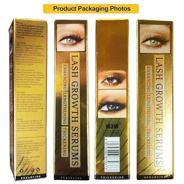 Lash serum, 2025 Upgraded, Rapid Eyelash Growth Serum for Stronger,Healthier Lashes,Eyebrow Growth Serum,Natural Ingredien...