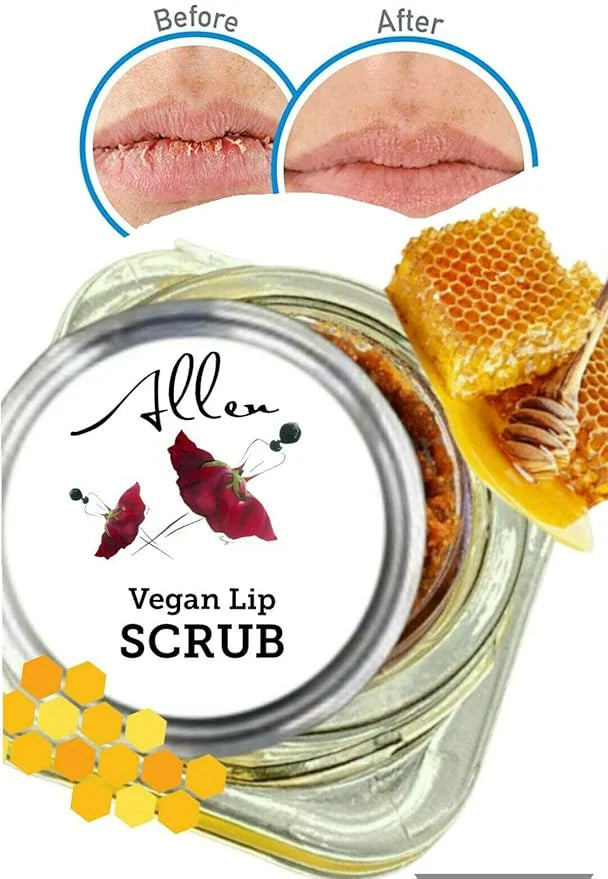 Lip Scrub for Dry Chapped Lip Formula