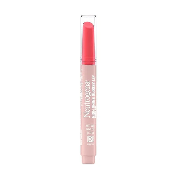 Neutrogena High Shine Glossy Lip with Maracuja Oil + Vitamins & Antioxidant Vitamin E, Nourishing Glossy Lip, Non-Retracta...