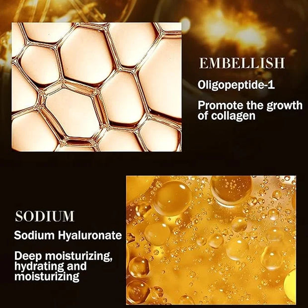 Anti Aging Eye Cream, Under Eye Cream For Wrinkles, Day & Night Eye Cream With Hyaluronic Acid, to Reduce Wrinkles, Dark C...
