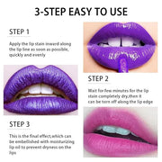 5 Colors Peel Off Lip Stain, Waterproof Long