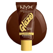 NYX PROFESSIONAL MAKEUP Buttermelt Glaze Soft Glow Skin Tint + SPF 30, Up To 12HR Wear, 09 Hazelnut Butta - Product Image
