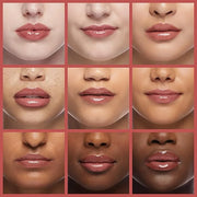 Hydrating Lip Glow Oil, Lip Oil Gloss Transparent Toot Tinted Nourishing Long Lasting Repairing Lightening Lip Lines (ROSE...