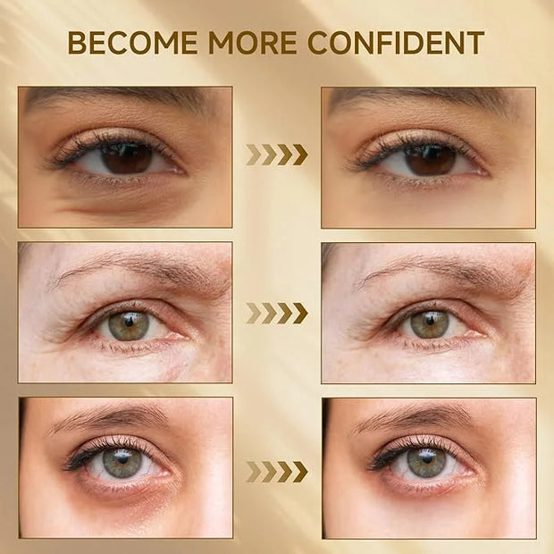 Under Eye Bags and Wrinkles Filler, Under Eye Cream Temporary Instant Visibly Reduces Wrinkles Dark Circles Fine Lines, Ey...