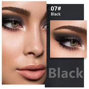 Buildable Matte Eyeshadow Makeup Palette Single - Black Shades | Creamy Pressed Powder for Easy Blending | Mini Travel Pal...