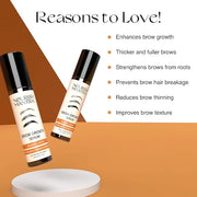 Nourish Mantra Eyebrow Growth Serum 10 ml & Jet Gaze Kajal Urban Rani - Combo - Black & Black - Product Image