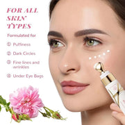 ANAI RUI Rose Caffeine Eye Cream for Dark Circles, Mother's Day Gift for Women, Anti-Aging Eye Cream with Retinol, Collage...