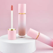 5 Pcs Gradient Pink Lip Gloss Tubes 8ml Empty Refillable Plastic Lip Gloss Containers with Wand Applicators for DIY Lip Gl...