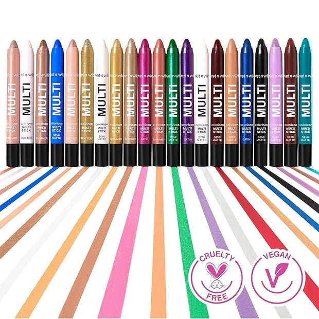 wet n wild Color Icon Cream Eyeliner Eyeshadow Multi-Stick, Moisturizing, Nourishing Velvety Cream-to-Powder Buildable & B...