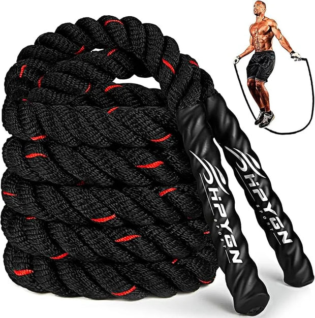 Jump Rope, Weighted Jump Ropes for Men women, 2.8lb 3.8lb 3.8lb 5lb 5lb Heavy - Product Image