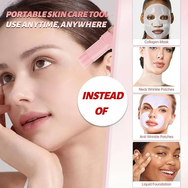Peunitory Eye Balm, Under Eye Cream Brightener Balm Stick For Wrinkles Dark Circle Treatment Moisturizing Relief Skin Elas...