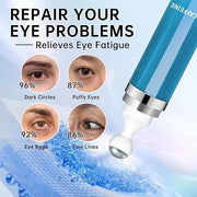 5% Caffeine Eye Cream Anti Aging, Cream For Puffiness & Bags Under Eyes, 1 PCS Caffeine Eye Serum With Under Roller For Wr...