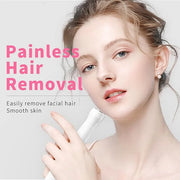 7 in 1 Facial Hair Removal and Bikini Hair Trimmer for Women Painless Electric Face Shaver Nose Eyebrow pubic Trimmer Repl...