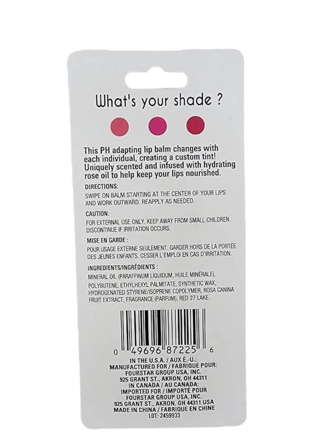 Tinted Rose Oil Lip Balm in