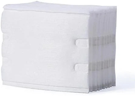 200 pcs rectangle pure organic