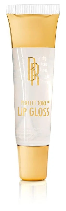 Black Radiance Perfect Tone Lip Gloss Caramel Kiss and Clear Shine, 0.4 Ounce 2-Pack - Product Image