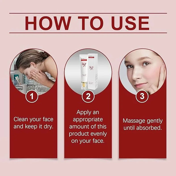 377 Anti Wrinkle Cream for Face, 377 Dark Spot Remover, Moisturizing & Rejuvenating Skin, 40g - Product Image