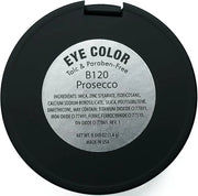 Prosecco White Wine Pale Gold Shimmering Metallic Pressed Powder Single Vegan Eyeshadow; Talc, Paraben & Cruelty Free - Pr...