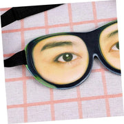 Mobestech 2pcs Travel Eye Mask Eye Mask for Travel Spoof Eye Mask Stereoscopic Eye Mask Eye Printing Eyeshade Funny Eye Ma...