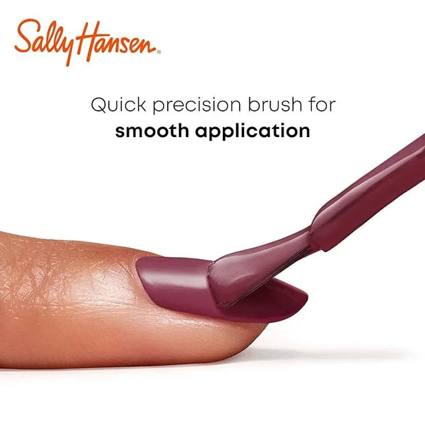 Sally Hansen Miracle Gel™, Bordeaux Glow, Long Lasting, Gel-Like Formula, No UV Lamp Needed, Red Nail Polish - Product Image