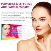 (BUNDLE) Facial and Forehead Wrinkle Patches: Face Wrinkle Treatment for Forehead, Smile Line, Under Eye- Anti Wrinkle Pat...