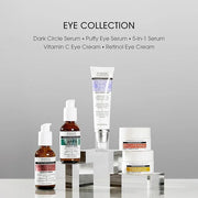Advanced Clinicals Dark Circle Caffeine Under Eye Serum For Face With Hyaluronic Acid Moisturizer + Peptides | Brightening...