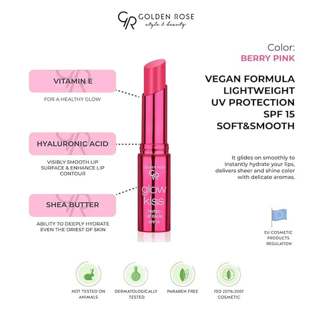Golden Rose Cosmetics Glow Kiss Tinted Formula