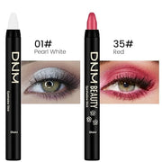 evpct 2Pcs Cream Eyeshadow Sticks Set for Eyes Waterproof, Pearl White Shimmer & Red Shimmer Matte Eye shadow Stick Pencil...