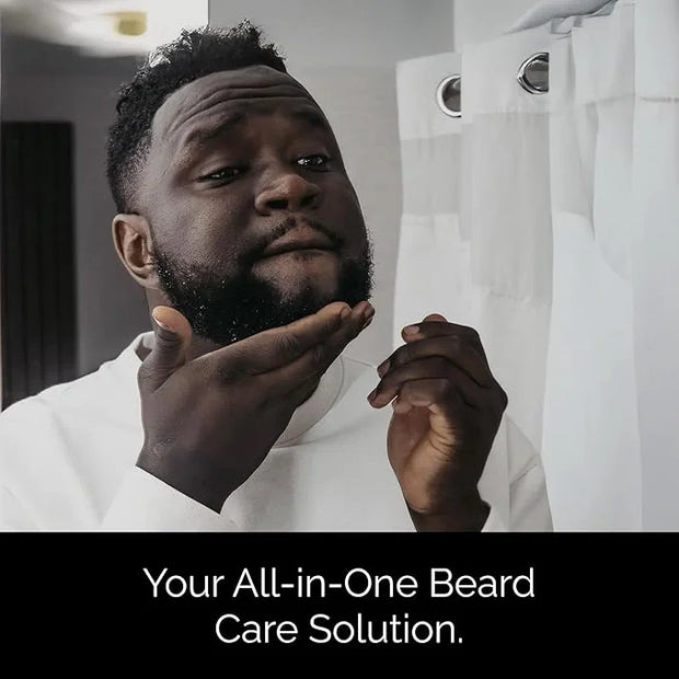 Golden Grooming Co. Everyday Beard Bundle – Complete Beard Care Set | Includes Beard Oil, Balm & Shampoo (XL, Toasted Vani...