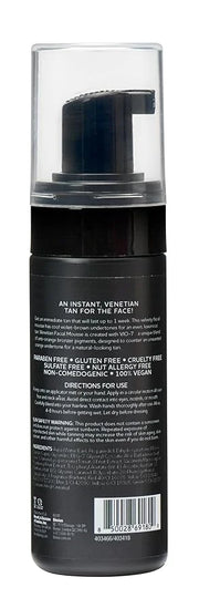 Norvell Venetian Sunless Facial Self Tanner Mousse with Bronzer, 1.7 Fl Oz - Instant Self Tanning - Natural Looking - Anti...