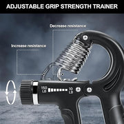 2 Pack Grip Strength Trainer 10-150 lbs - Product Image