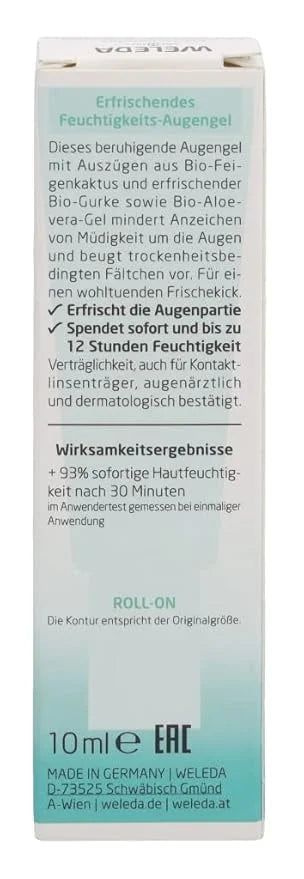 Weleda Sheer Hydration Eye Gel, Prickly Pear Cactus Extract, 0.34 Fluid Ounce - Product Image