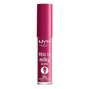 NYX PROFESSIONAL MAKEUP This Is Milky Gloss, Lip Gloss with 12 Hour Hydration, Vegan - Malt Shake (Warm Red) - Product Image