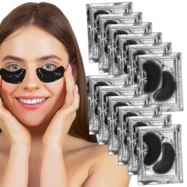 Under Eye Anti-Aging Eye Mask Collagen Patch Treatment for Minimizing Wrinkles, Puffy Eyes, Eye Bags, Dark Circles, Fine L...
