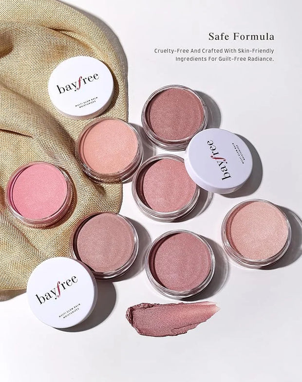 Multi Glow Balm, Cream Blush for Cheeks, Blush Balm Face Makeup, Radiant Finish, Hydrating, Creamy, Lightweight & Blendabl...
