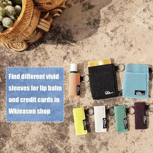 WKieason Lip Balm Holder Sleeve