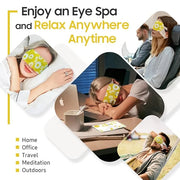 30Packs Steam Eye Mask, Heated Eye Mask Warm Compress for Eyes, Self Heating Warm Eye Masks Disposable Steam Mask for Home...
