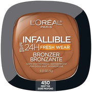 L'Oreal Paris Infallible Up to 24H Fresh Wear Soft Matte Longwear Bronzer. Waterproof, heatproof, Transfer, humidity and s...