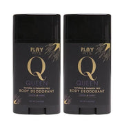 PLAY PITS - 2 Pack - Natural Deodorant - Safe for Men & Women w/Sensitive Skin - Clean, Non-Toxic, & Paraben Free – QUEEN ...