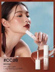 INTO YOU Lip Gloss Coco Liquid Moisturizing Lipstick Long Lasting Lip Stick Lip Stain Makeup Glitter Shine Non-sticky Lips...