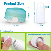 Mity rain Sunscreen Applicator for Kids, 3PCS Sunscreen Roller Bottle and Sunblock Buddy Brush Set, Buddies Sunscreen Appl...