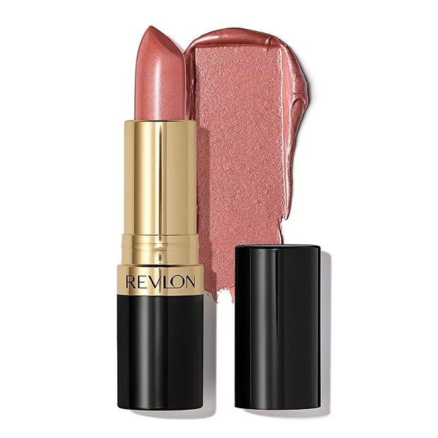 Revlon Super Lustrous Lipstick, Creamy Formula For Soft, Fuller-Looking Lips, Moisturized Feel, 619 Rose & Shine, 0.15 oz ...
