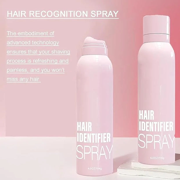 2pcs Hair Identifier Spray for Face Shaving, Skin Body Hair Identifying Spray With Razors,Hair identifier for Face Dermapl...