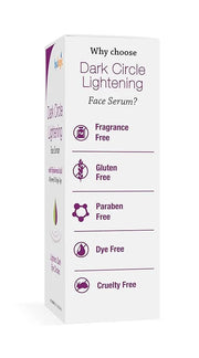 Hyalogic Dark Circle Lightening Face Serum - Treat Under Eye Dark Circles w/Hyaluronic Acid, Eveseryl & Regu-Age - Soothe,...