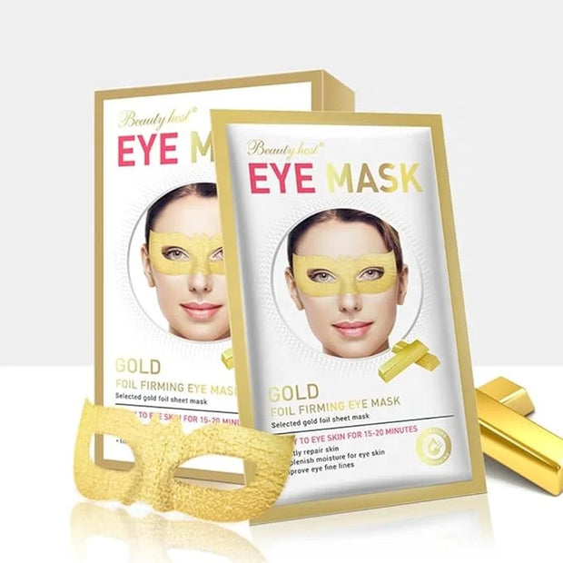 24 K Gold Eye Mask Puffy Eyes and Dark Circles Treatment Relieve Pressure and Reduce Wrinkles, Revitalize and Refresh Your...