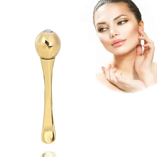 Eye Cream Massage Sticks, Zinc Alloy Eye Cream Applicator Eye Anti Wrinkle Eye Fatigue Relief Massage Stick for Facial-Tre...
