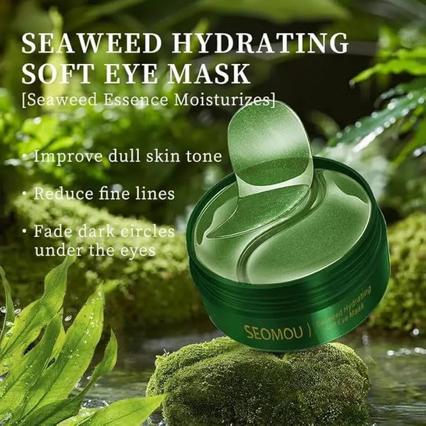 24K Gold Under Eye Treatment Mask, Dark Circle and Anti-Wrinkle, Hydrating eye mask, Puffiness & Eye Care, Collagen,Hyalur...