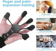 Gripster,Finger Strengthener and Grip Strength Trainer,Finger Exerciser,Vein Grip,Forearm 6 Level - Product Image