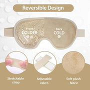 NEWGO Bundle of Cold Gel Eye Mask and Round Ice Pack - Product Image