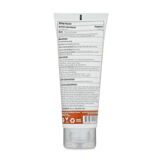 SPF 50+ Mineral Sunscreen Lotion - Anti-Aging Sunblock for Body & Face, Made with Rose Hips, Aloe, Zinc Oxide and Other Cr...